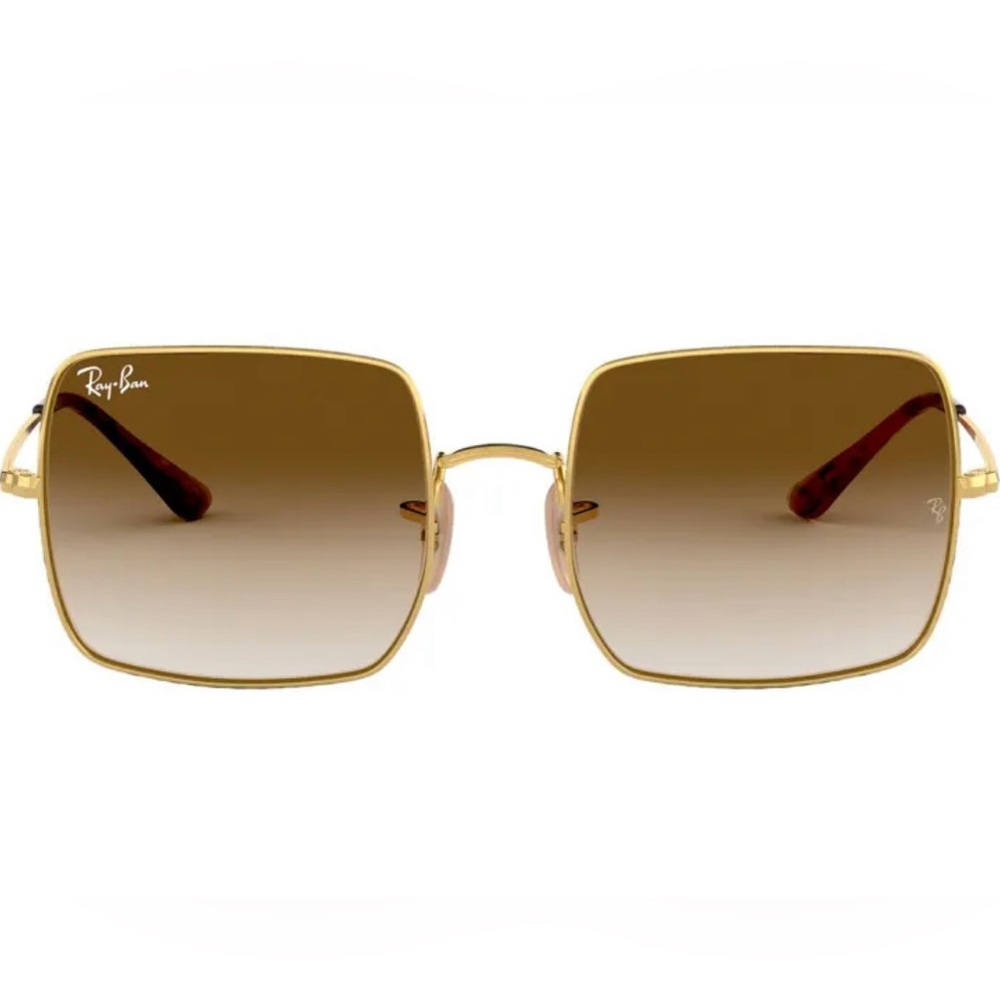Ray-Ban Gold Frame with Brown Gradient Lenses